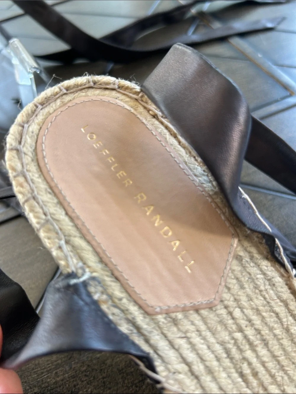 Loeffler Randall woven espadrille